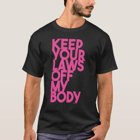 私保の体の法律 Tシャツ (正面)