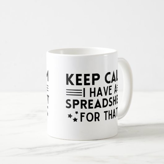 私保はそれを表に載せている コーヒーマグカップ (正面右)