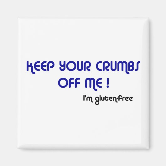 私保はグルテンフリーの磁石よ マグネット (正面)