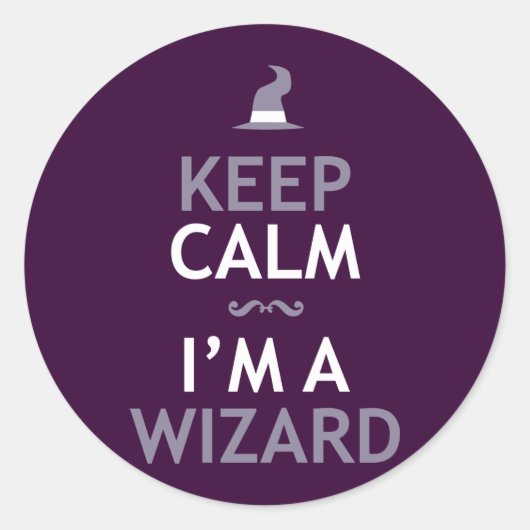 私保は魔法使いだ ラウンドシール (正面)