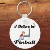 私信じはピンボール キーホルダー (正面)
