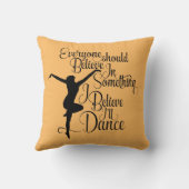 私信じは踊る クッション (裏面)