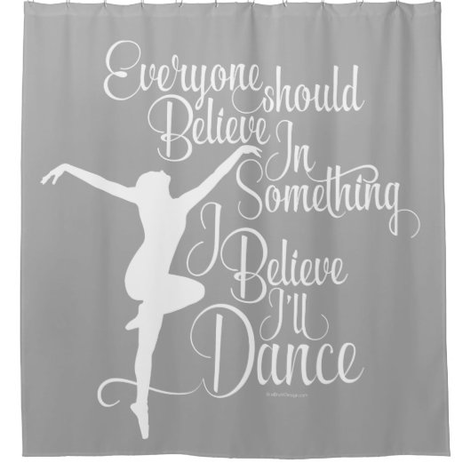 私信じは踊る シャワーカーテン (正面)