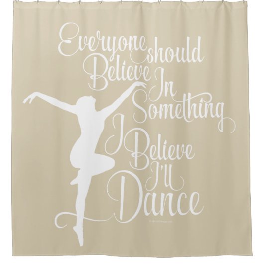 私信じは踊る シャワーカーテン (正面)