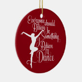 私信じは踊る セラミックオーナメント (右)