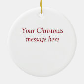 私信じは踊る セラミックオーナメント (裏面)