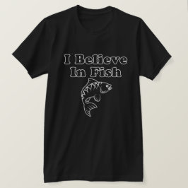 私信じは魚だ Tシャツ