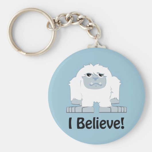 私信じ!かわいいイェティ キーホルダー (正面)