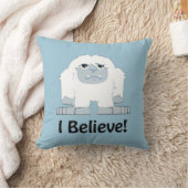 私信じ!かわいいイェティ クッション (ブランケット)