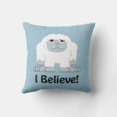 私信じ!かわいいイェティ クッション (裏面)