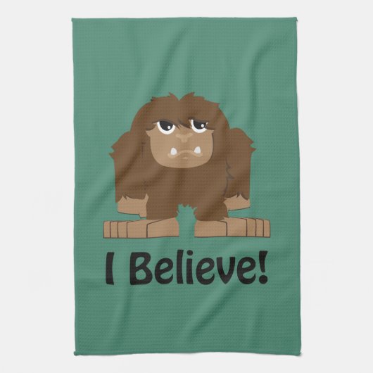 私信じ!かわいい太い足 キッチンタオル (縦)