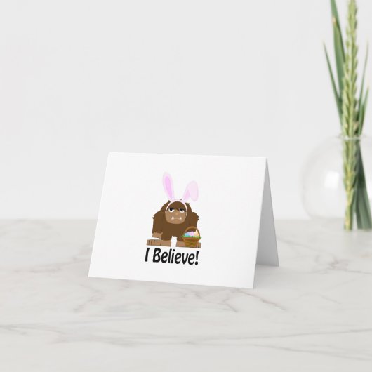 私信じ!イースタービグフット シーズンカード (正面)