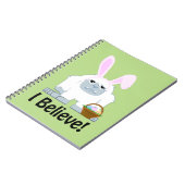 私信じ!イースター・イェティ ノートブック (左側)