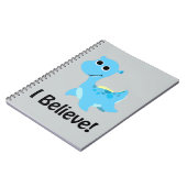 私信じ!キュートブルーネッシー ノートブック (左側)