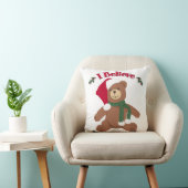 私信じ!クリスマステディベア クッション (椅子)