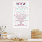 私信じ ポスター (キッチン)