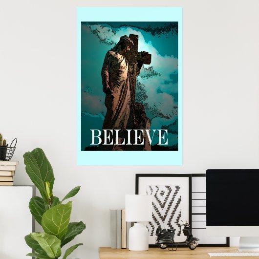 私信じ ポスター (ホームオフィス)