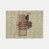 「私初期のはプリムスが大好き」フリースブランケット フリースブランケット (正面(横))