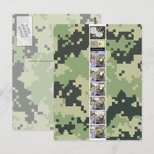 私募の復讐 ポストカード (正面/裏面)