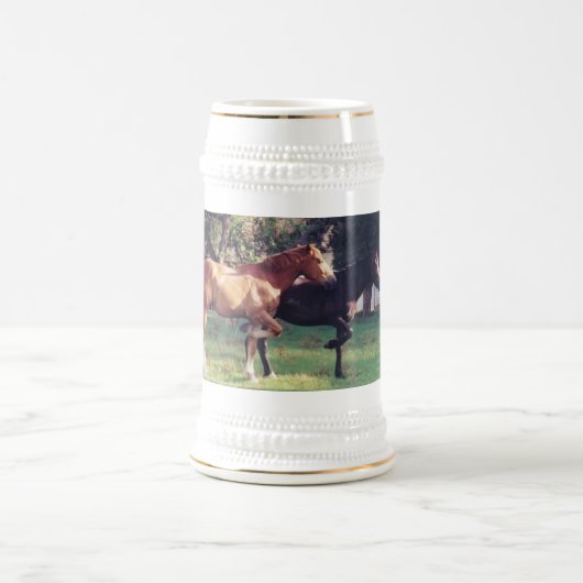私及び私の影ジョッキ ビールジョッキ (中央)