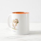 「私及び私の球」Cockapoo 2はマグにある調子を与えました ツートーンマグカップ (正面左)