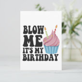 私吹は誕生日の記念おもしろい贈り物 サンキューカード (スタンド正面)