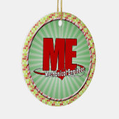 私大きく赤いロゴの機械工学者 セラミックオーナメント (右)