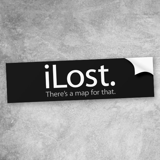 私失った バンパーステッカー