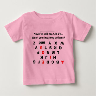 私学のABC社のLittle Genius) - （改訂） ベビーTシャツ