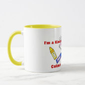 私幸せまたはヴィエラTrembachを着色して下さい マグカップ (左)