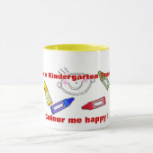 私幸せまたはヴィエラTrembachを着色して下さい マグカップ (中央)