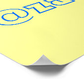 私後を追@あなたのTwitterアドレス ポスター (角)