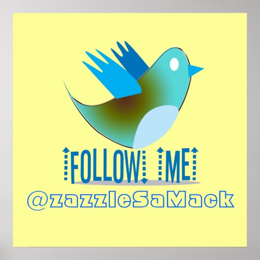 私後を追@あなたのTwitterアドレス ポスター (正面)