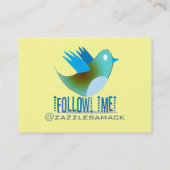 私後を追@あなたのTwitterアドレス 名刺 (裏面)