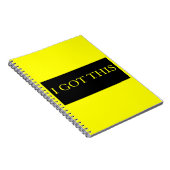 私得こおもしろいのやる気を起こさせるタイポグラフィ ノートブック (右側)