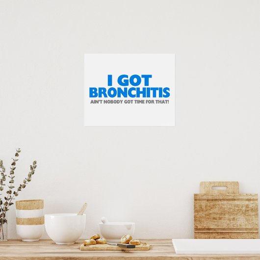私得は気管支炎だ得けだ ポスター (キッチン)