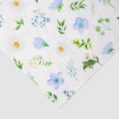 私忘れの鼻とデイジーの葉のパターン 薄葉紙 (詳細)