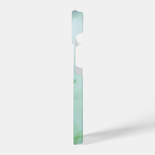 私忘れはガーデンの花のフローラ iPhoneケース (左側面)