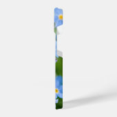 私忘れはガーデンの花のフローラ iPhoneケース (左側面)