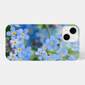 私忘れはガーデンの花のフローラ iPhoneケース (裏面横)