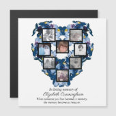 私忘れはフローラハート8枚の写真Magnetic (正面/裏面)