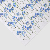 私忘れはブルーフラワークラフトティッシュペーパー 薄葉紙 (詳細)