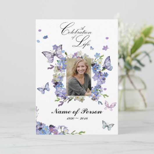 私忘れは人生のお祝いではない 招待状 (スタンド正面)