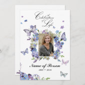 私忘れは人生のお祝いではない 招待状 (正面/裏面)