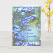 私忘れは共感証ではない カード (黄色い花)