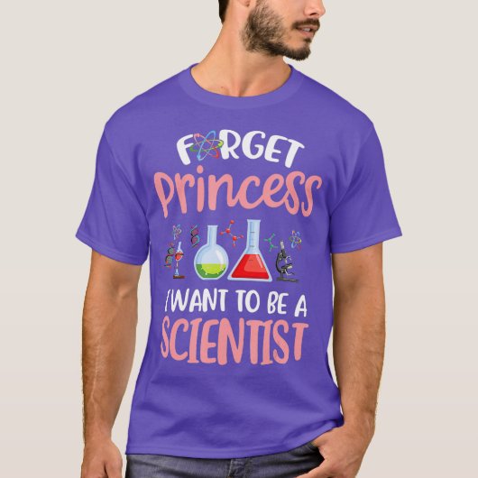 私忘れは科学者になりたい Tシャツ (正面)