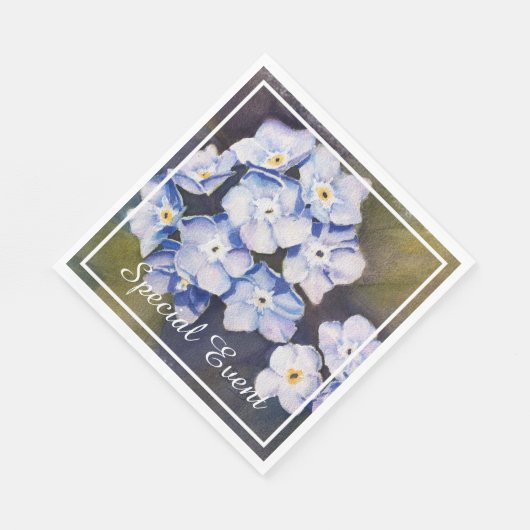私忘れは花を咲かせない スタンダードランチョンナプキン (角)