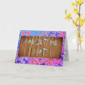 私忘れは"乞食のスタイル"カードではない カード (黄色い花)