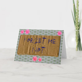 私忘れは"乞食のスタイル"カードではない カード