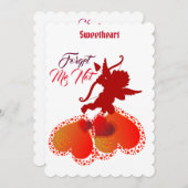 私忘れはSweetheartキューピッドエンジェルカスタムー シーズンカード (正面/裏面)